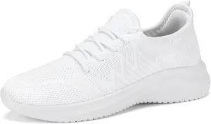 LCGJR Men's Walking Shoes Ultra Light Running Casual Sneakers Slip-on Workout Tennis Shoes for Male Mesh Breathable Comfort Outdoor Indoor