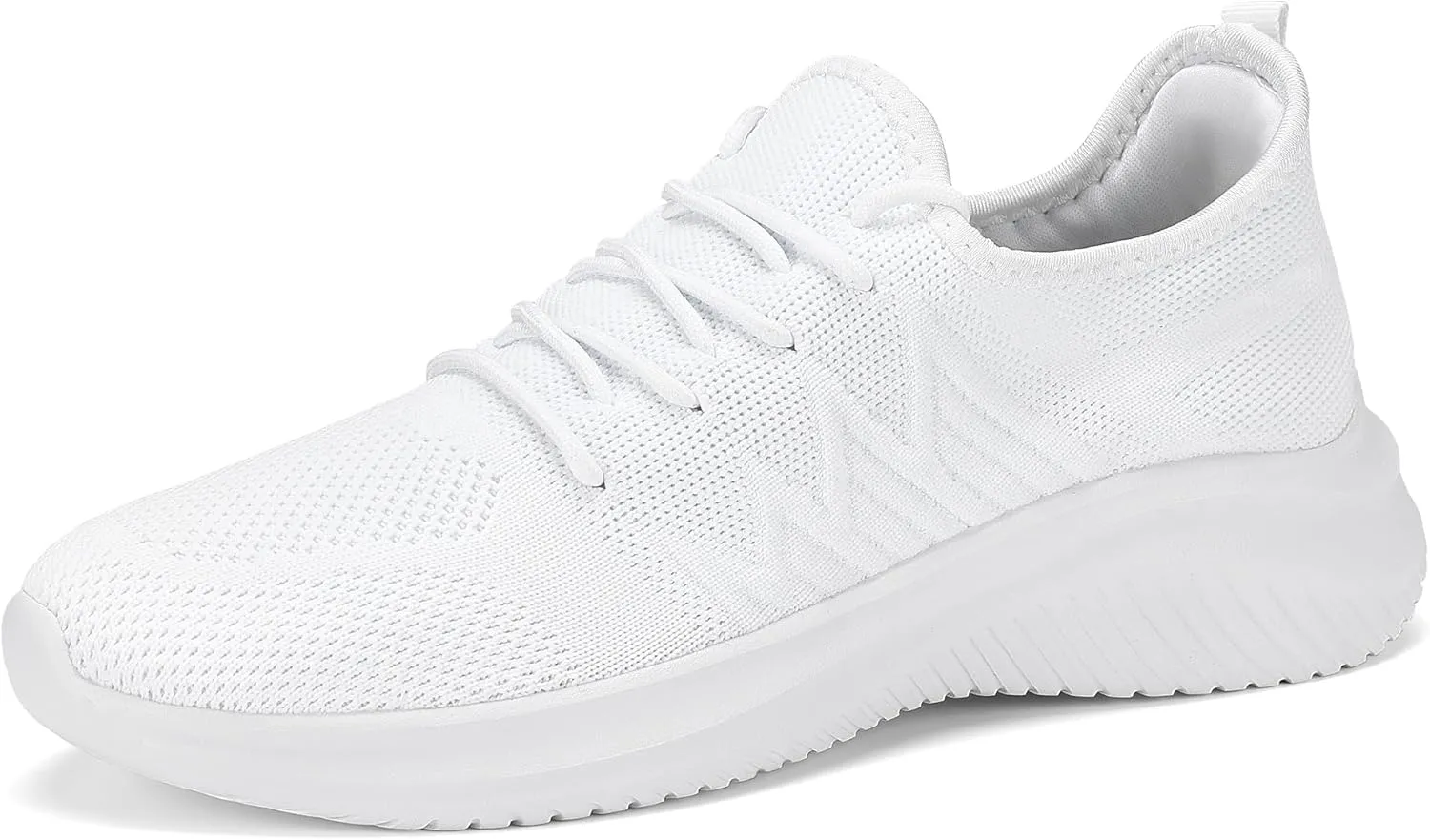 LCGJR Men's Walking Shoes Ultra Light Running Casual Sneakers Slip-on Workout Tennis Shoes for Male Mesh Breathable Comfort Outdoor Indoor