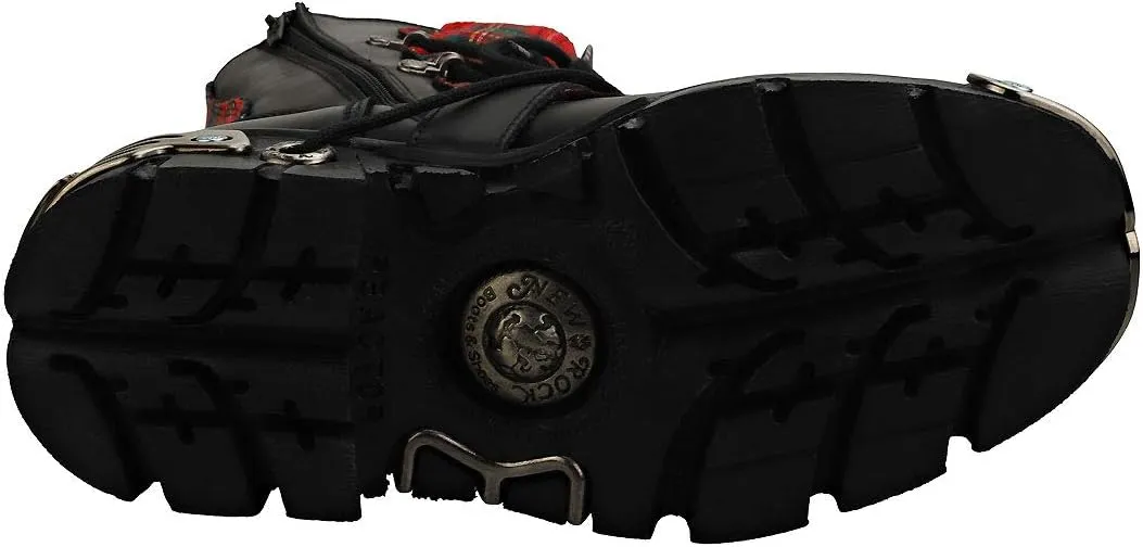 M.391T-S1 ITALI NEGRO TELA ESCOCESA ROJO REACTOR NEGRO TOBER