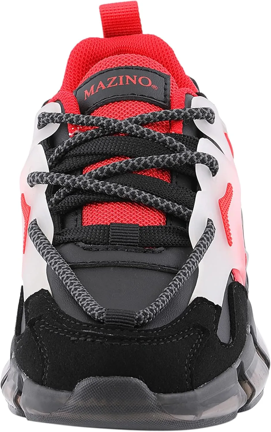 Mazino Kids Unisex Fashion Sneakers Lace-Up Shoes Tennis for Boys and Girls