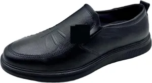 Mens Dress Shoes Men's Casual Leather Shoes Soft Soled Breathable Low Top Sneakers for Everyday Wear