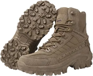 Men's Large Size Outdoor Jungle Hiking Boots, Desert Waterproof Tactical Hiking Shoes