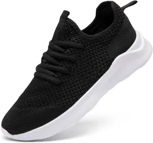 Men's Running Walking Shoes Sneakers Tennis Fitness Athletic Shoes Non Slip On Sports Casual Workout Shoe Lightweight Comfortable Gym Fashion Breathable Mesh Trainer