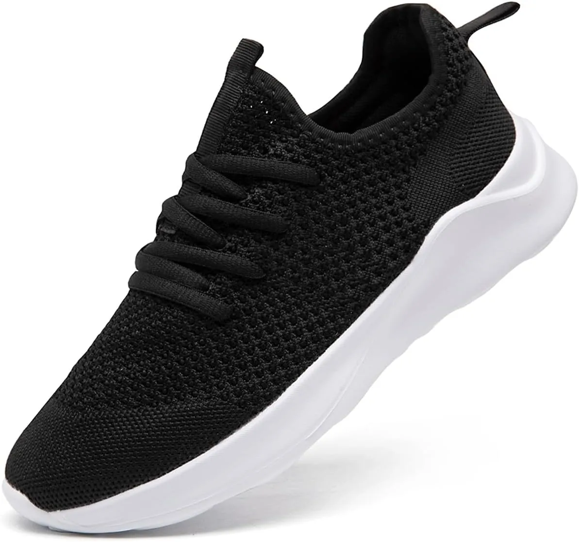 Men's Running Walking Shoes Sneakers Tennis Fitness Athletic Shoes Non Slip On Sports Casual Workout Shoe Lightweight Comfortable Gym Fashion Breathable Mesh Trainer