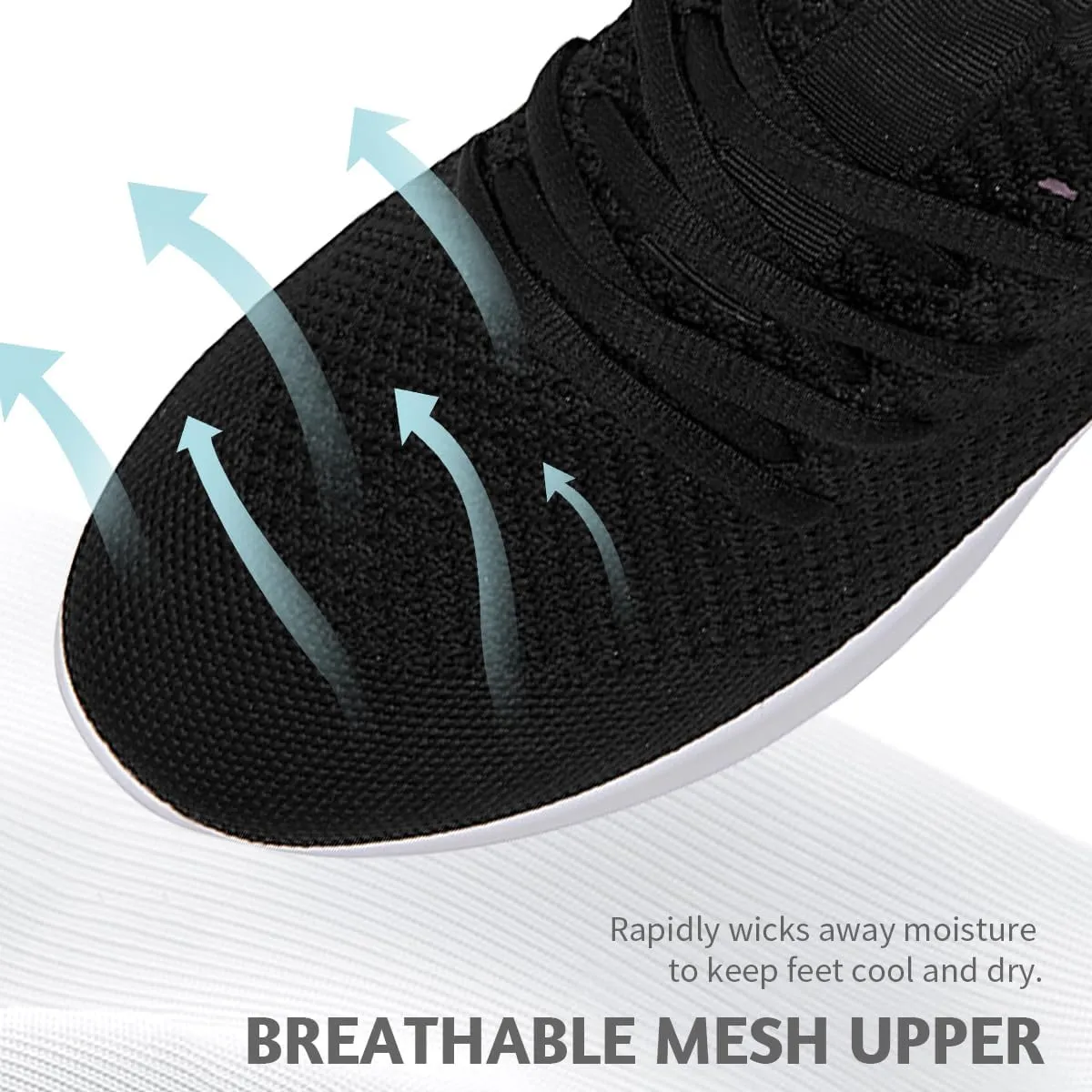 Men's Running Walking Shoes Sneakers Tennis Fitness Athletic Shoes Non Slip On Sports Casual Workout Shoe Lightweight Comfortable Gym Fashion Breathable Mesh Trainer