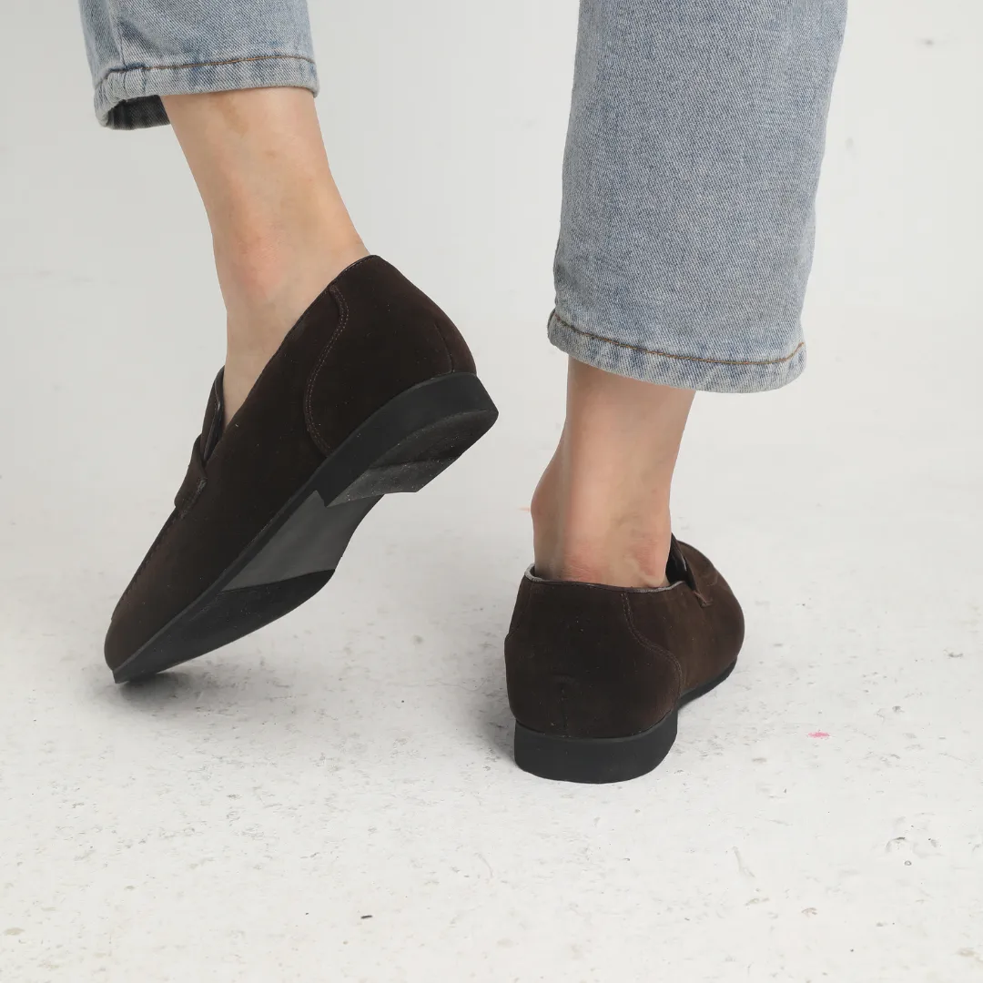 Men’s Suede Penny Loafers – Timeless Elegance