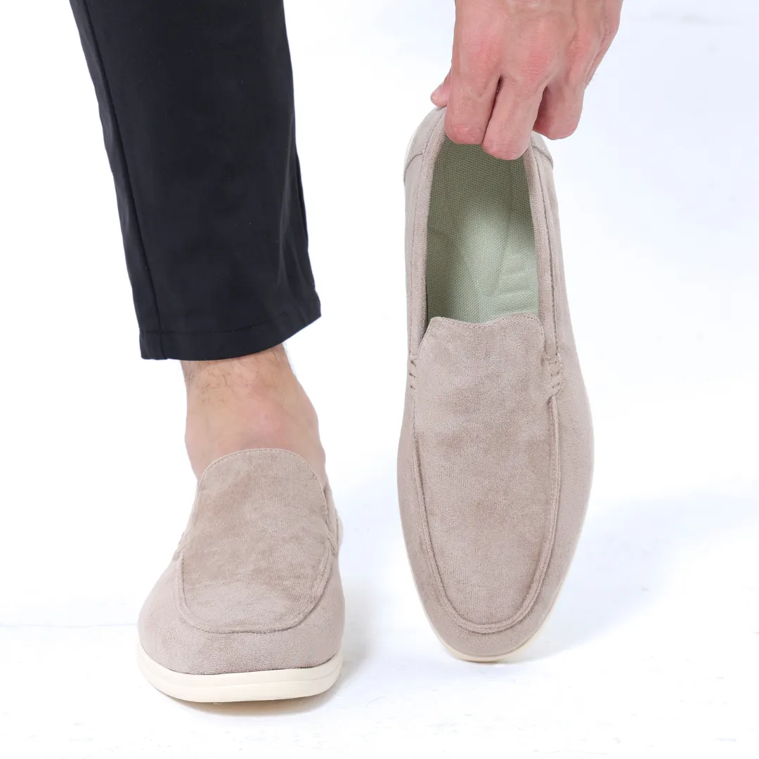 Men’s Suede Slip-On Loafers – Timeless Comfort & Style