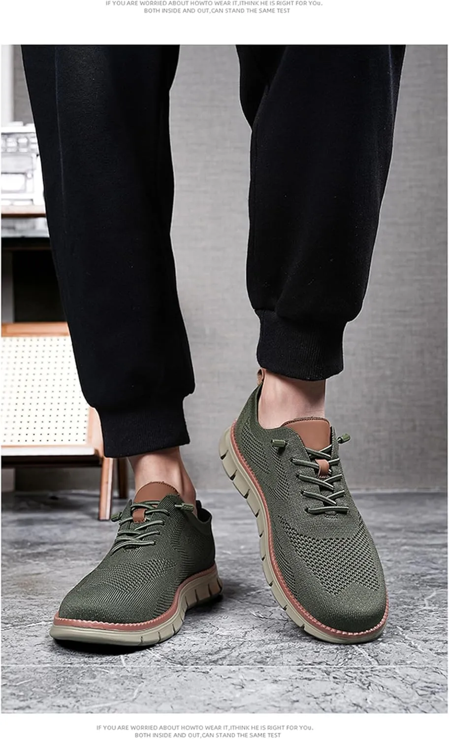 Mens Wearbreeze Shoes, Breeze Shoes for Men, Urban Ultra Comfortable Shoes,Men's Mesh Dress Sneakers Business Shoes