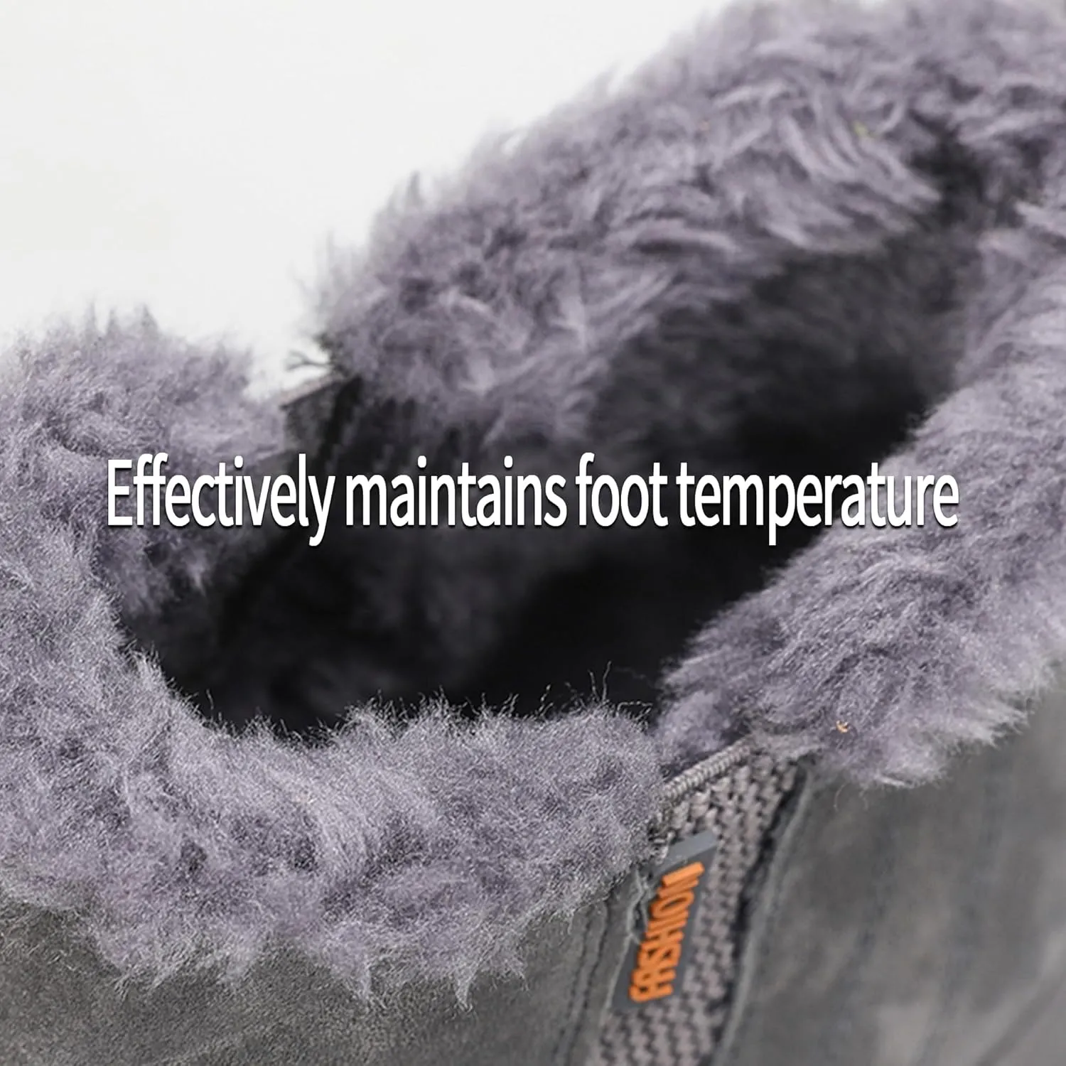 Men's Women's Winter Snow Boots,Outdoor Snow Sneakers,Slip-on,High-top Winter Shoes,Effective warmth, Non-slip, Wear-Resistant, Unisex snow boots. Suitable for all terrain wear