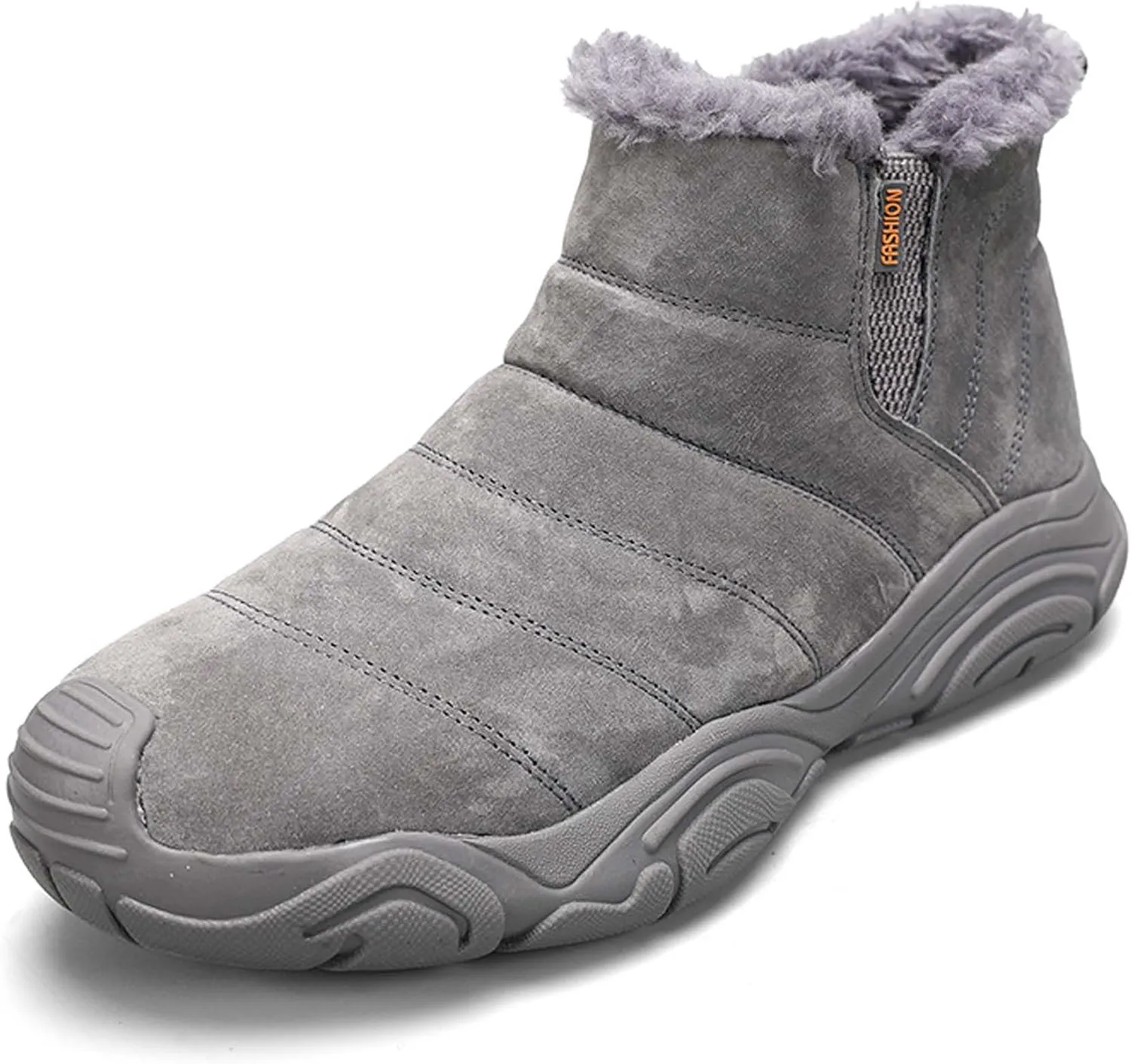 Men's Women's Winter Snow Boots,Outdoor Snow Sneakers,Slip-on,High-top Winter Shoes,Effective warmth, Non-slip, Wear-Resistant, Unisex snow boots. Suitable for all terrain wear