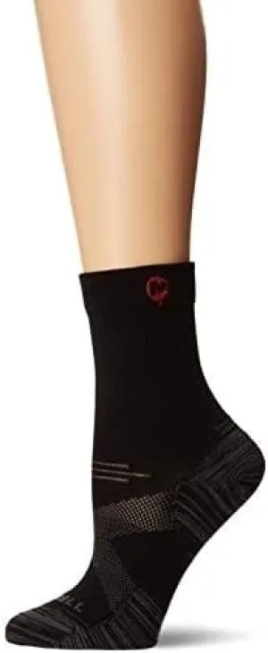 Merrell Men's and Women's Trail Running Lightweight Socks-Unisex Anti-Slip Heel and Breathable Mesh Zones