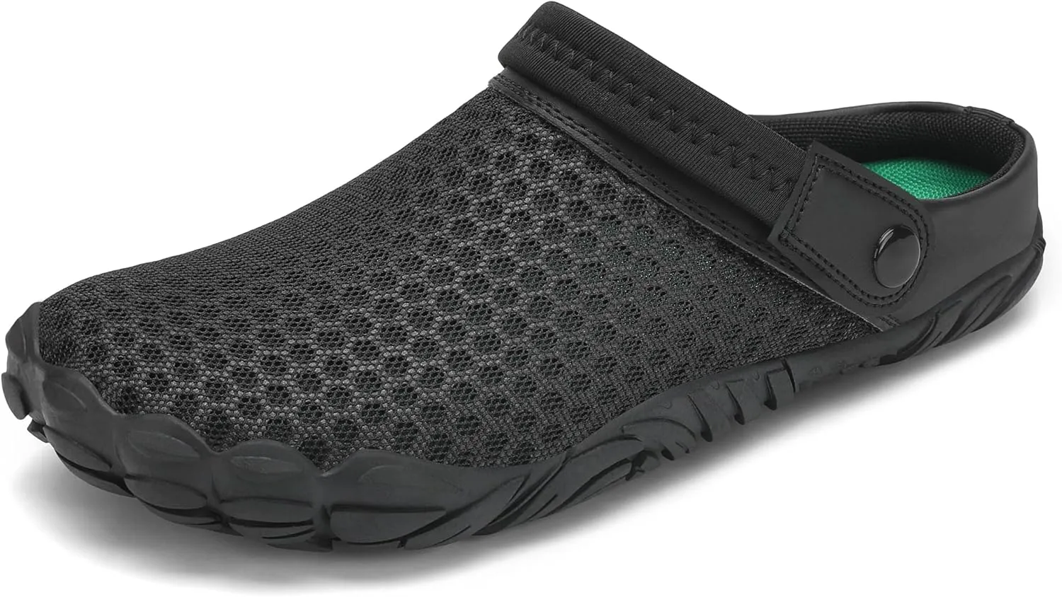 Mishansha Garden Clogs Lightweight Breathable Hiking Sneakers Slip on Barefoot Sandals Mesh Water Shoes Black