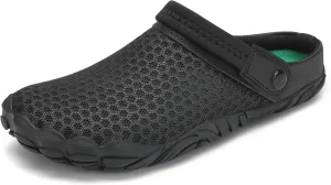 Mishansha Garden Clogs Lightweight Breathable Hiking Sneakers Slip on Barefoot Sandals Mesh Water Shoes Black