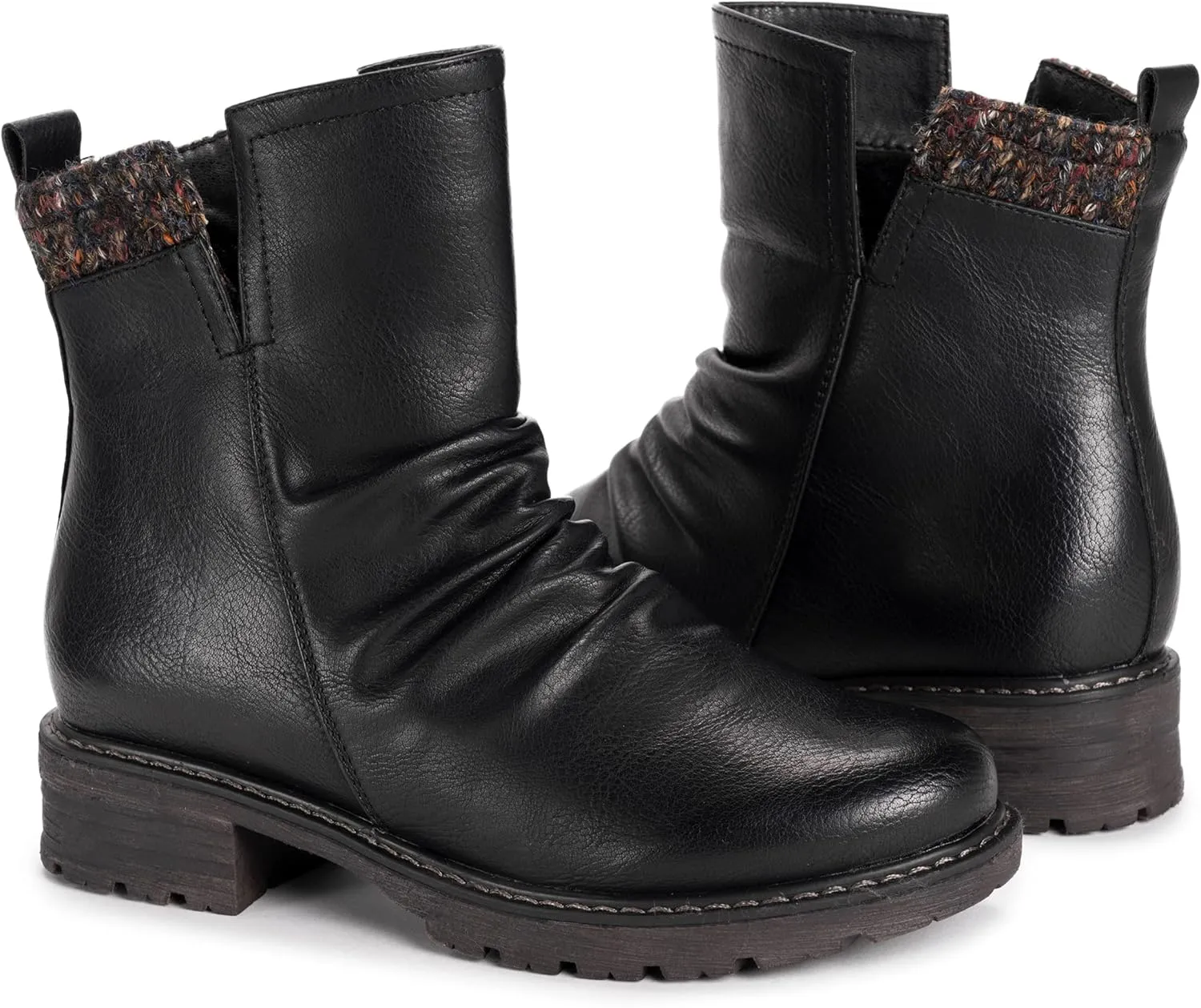 MUK LUKS Women's Lukees Logger Banff Boots Fashion
