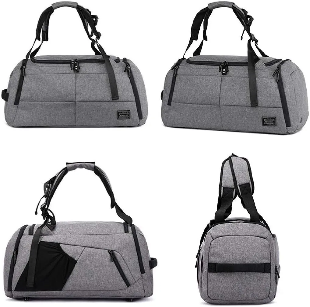 Multifunctional Layered Fitness Bag Men's Shoe Box Portable Handbag Shoulder Bag Travel Backpack Travel Bag Fitness Bag Large Capacity