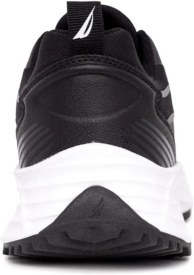 Nautica Men's Lace-Up Sneakers - Max Cushioning Running, Walking, Tennis Shoes - Comfortable Enhanced Support Athletic Sneakers-Balacava