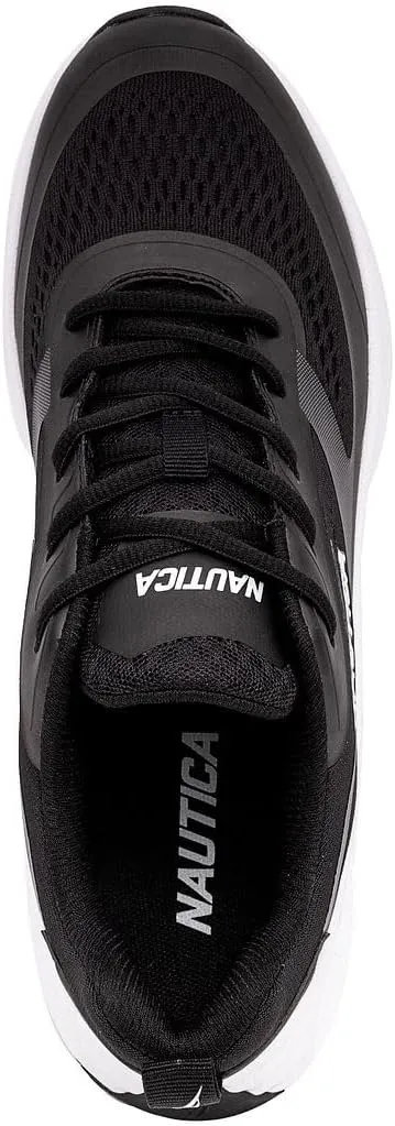 Nautica Men's Lace-Up Sneakers - Max Cushioning Running, Walking, Tennis Shoes - Comfortable Enhanced Support Athletic Sneakers-Balacava