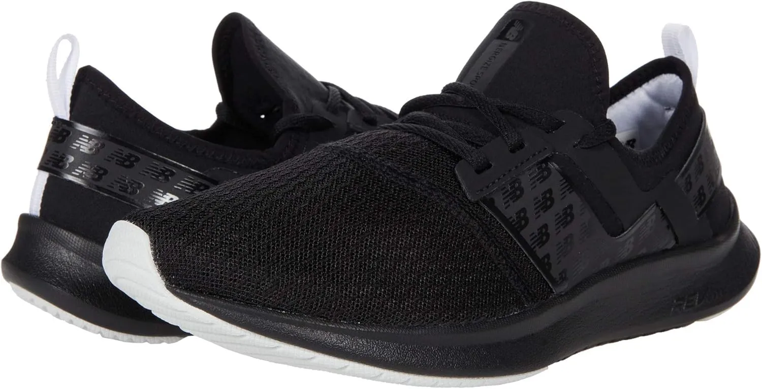New Balance Women's FuelCore Nergize Sport V1 Black/White/Black 6 B - Medium