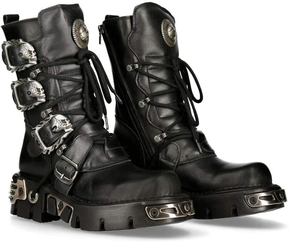New Rock womens Combat Boots