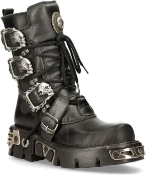 New Rock womens Combat Boots