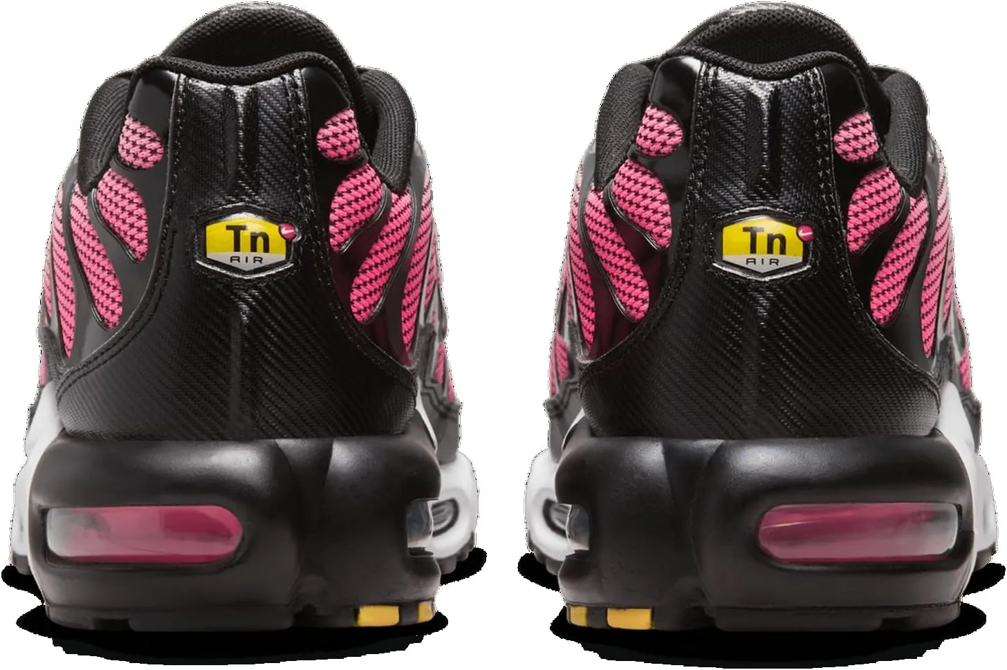 Nike Air Max Plus - Men's (HF3837-600, Black/Red/Pink)