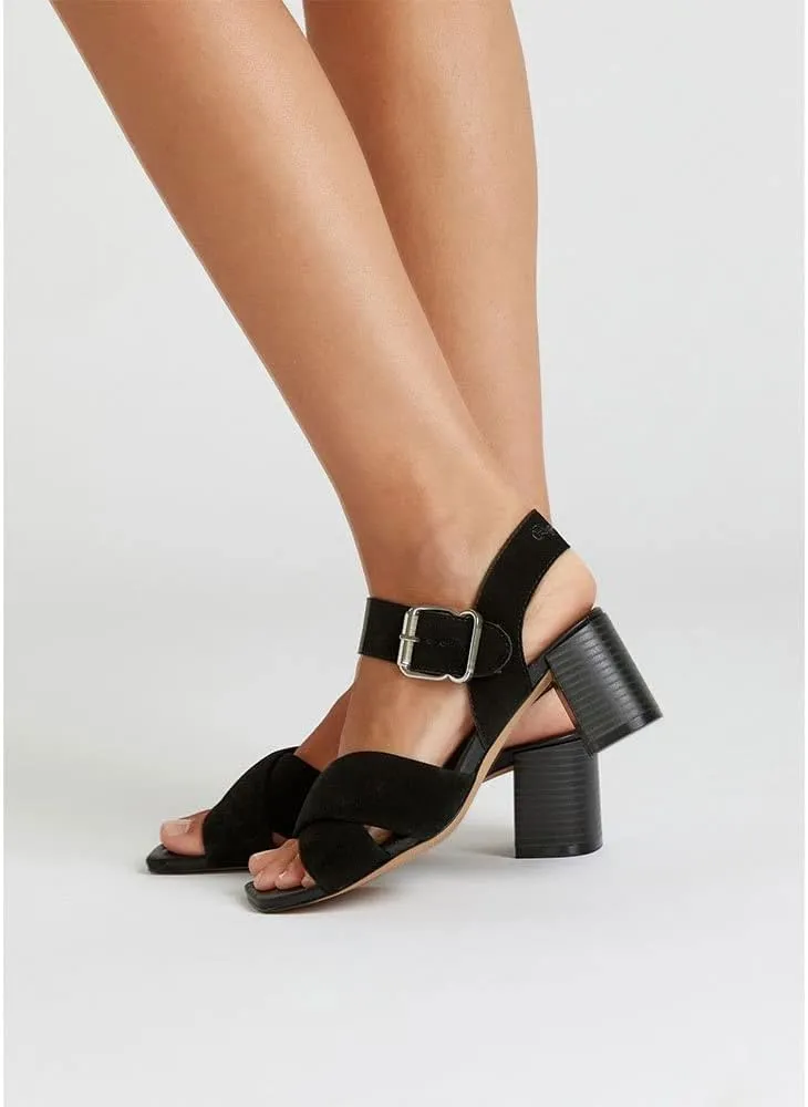 Pepe Jeans Women's Slingback Mid Heels Sandals