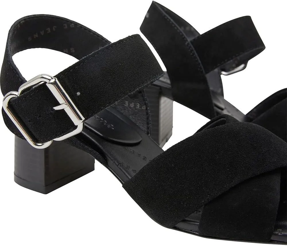 Pepe Jeans Women's Slingback Mid Heels Sandals