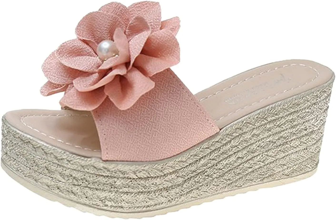 Platform Sandals Women Adjustable Hook and Loop Strap Roman Gladiator Sandals with Wedge Heel for Outdoor Beach Comfortable Wear Orthopedic Sandal Beach Dressy Flip Flops for Wide Toe 2025 Spring