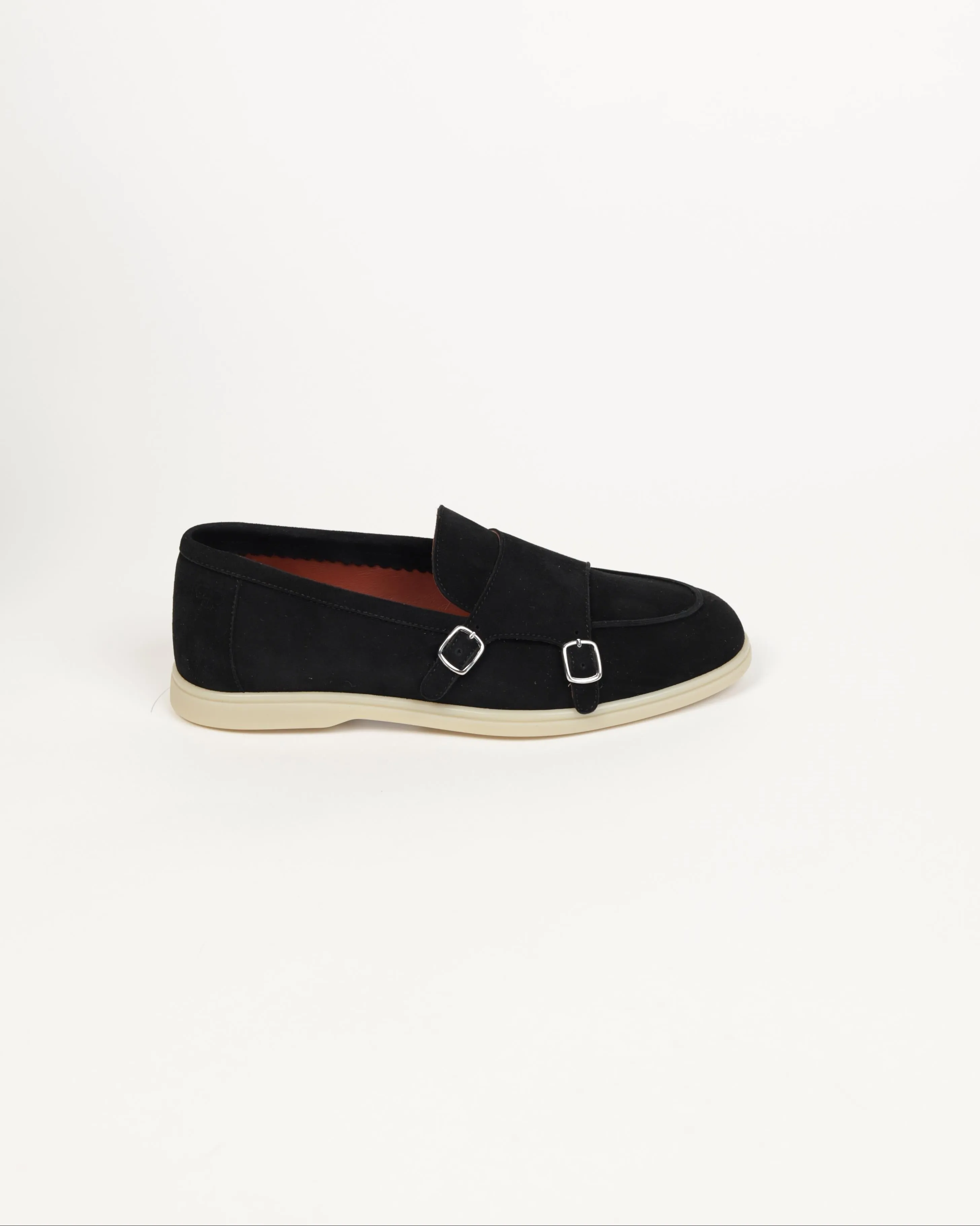 PS-U5338 SMV Loafer MONK - Velour Black