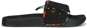 PUMA Womens Leadcat 2.0 Wae Graphic Slide Casual Sandals Casual - Black - Size 13 M