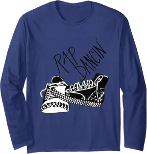 Rap Dancin' Sneakers Graffiti Vibes Long Sleeve T-Shirt