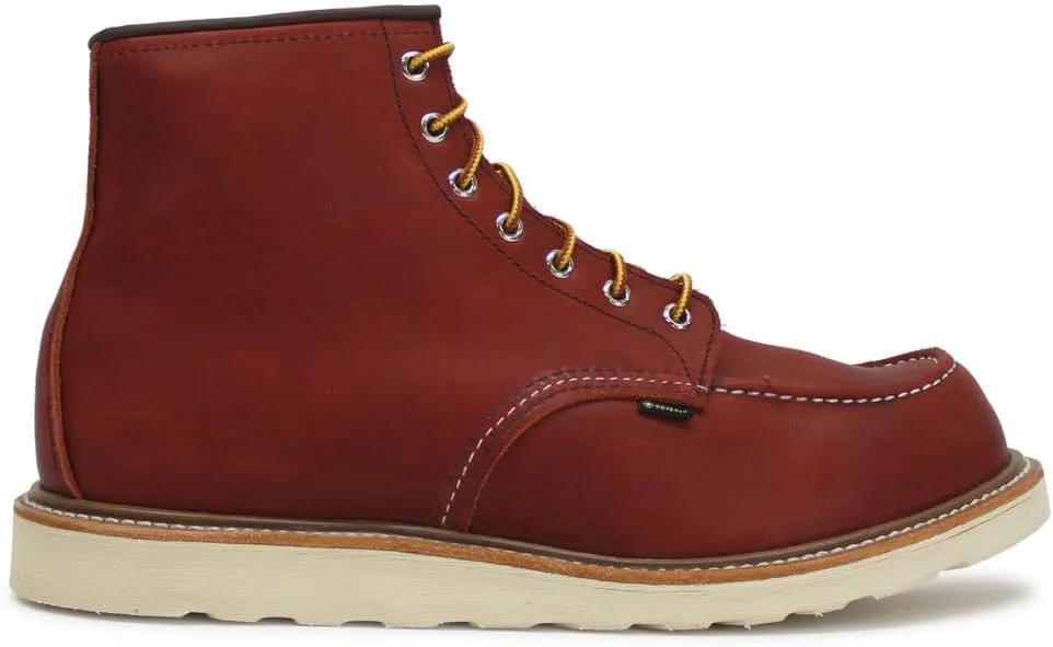 Red Wing Mens 6 Inch Moc Leather Boots