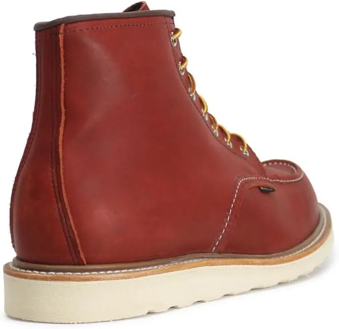Red Wing Mens 6 Inch Moc Leather Boots