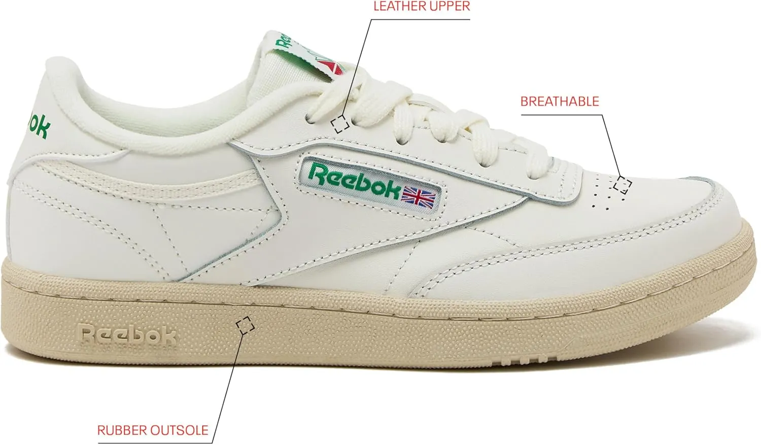 Reebok Kids' Club C