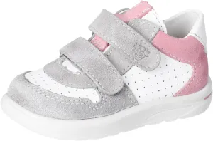 RICOSTA Emmo Boys Girls Low Top Sneakers, White Mallow 830, 21 EU