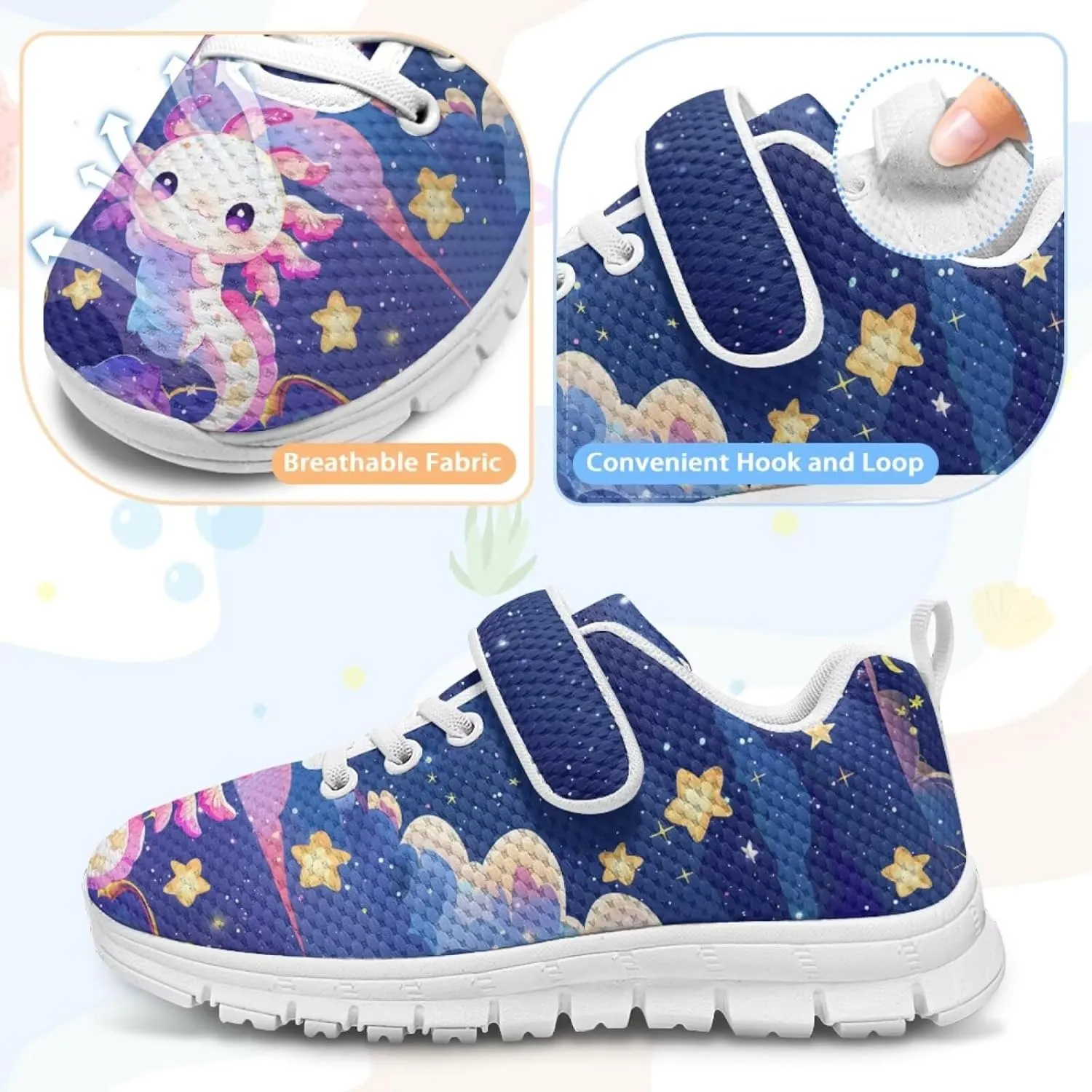 Running Athletic Shoes for Boys Girls Slip On Tennis Shoes Kids Shoes