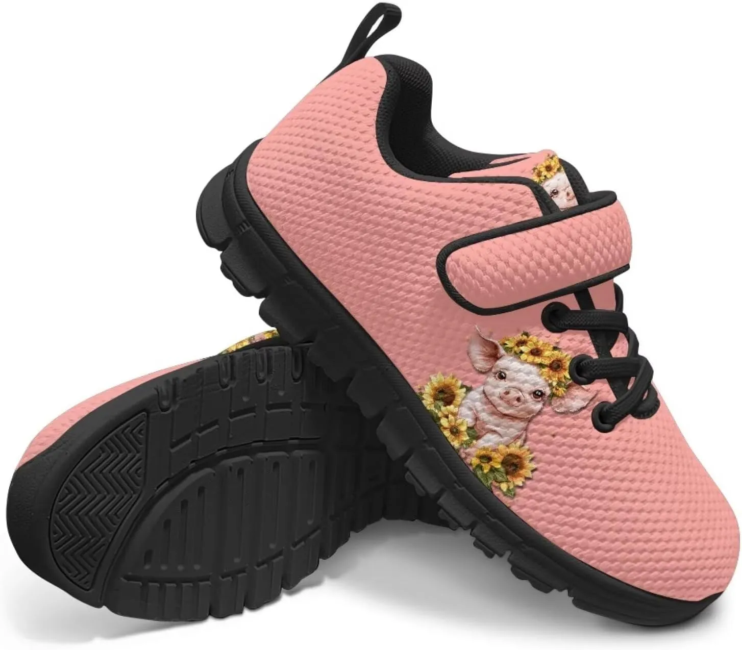 Running Shoes for Girls Pink Kids Tennis Shoes School Casual Sneakers