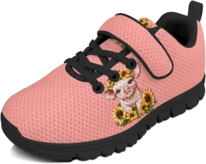 Running Shoes for Girls Pink Kids Tennis Shoes School Casual Sneakers