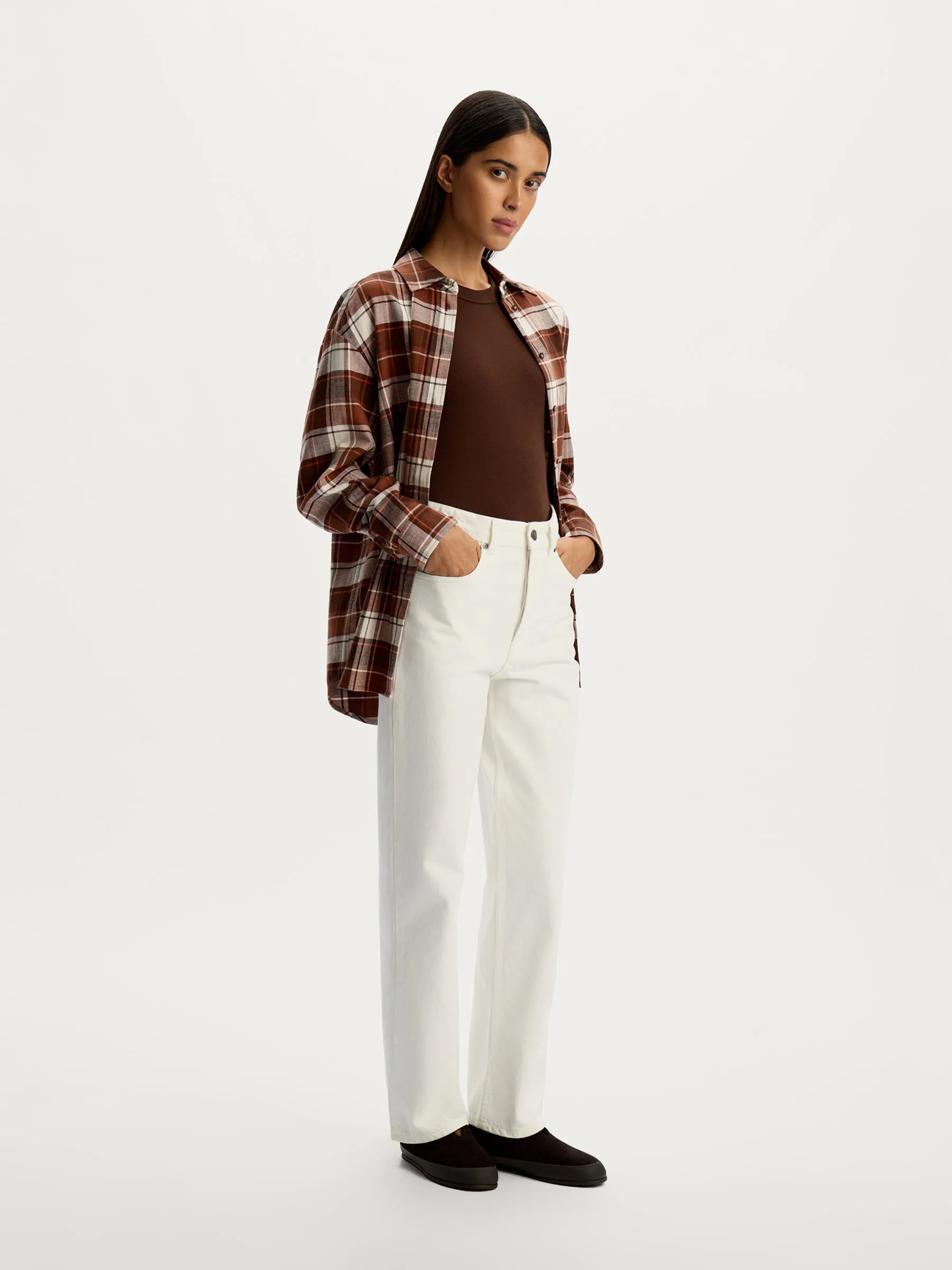 Shearling-lined loafers