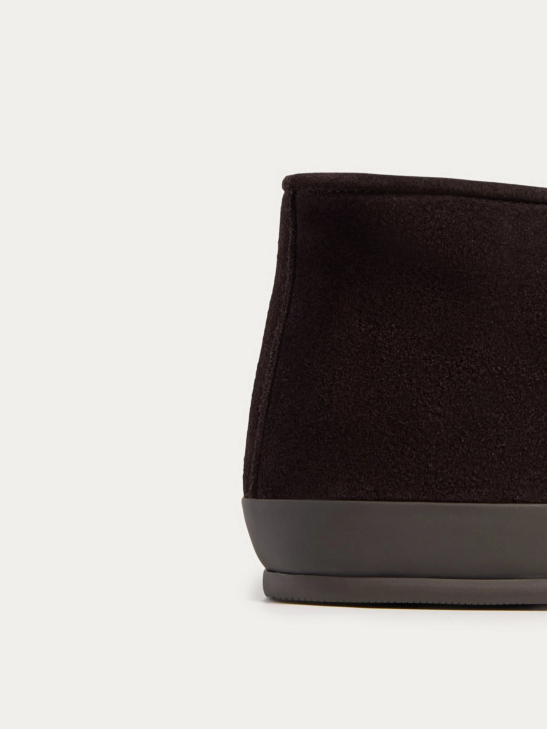 Shearling-lined loafers