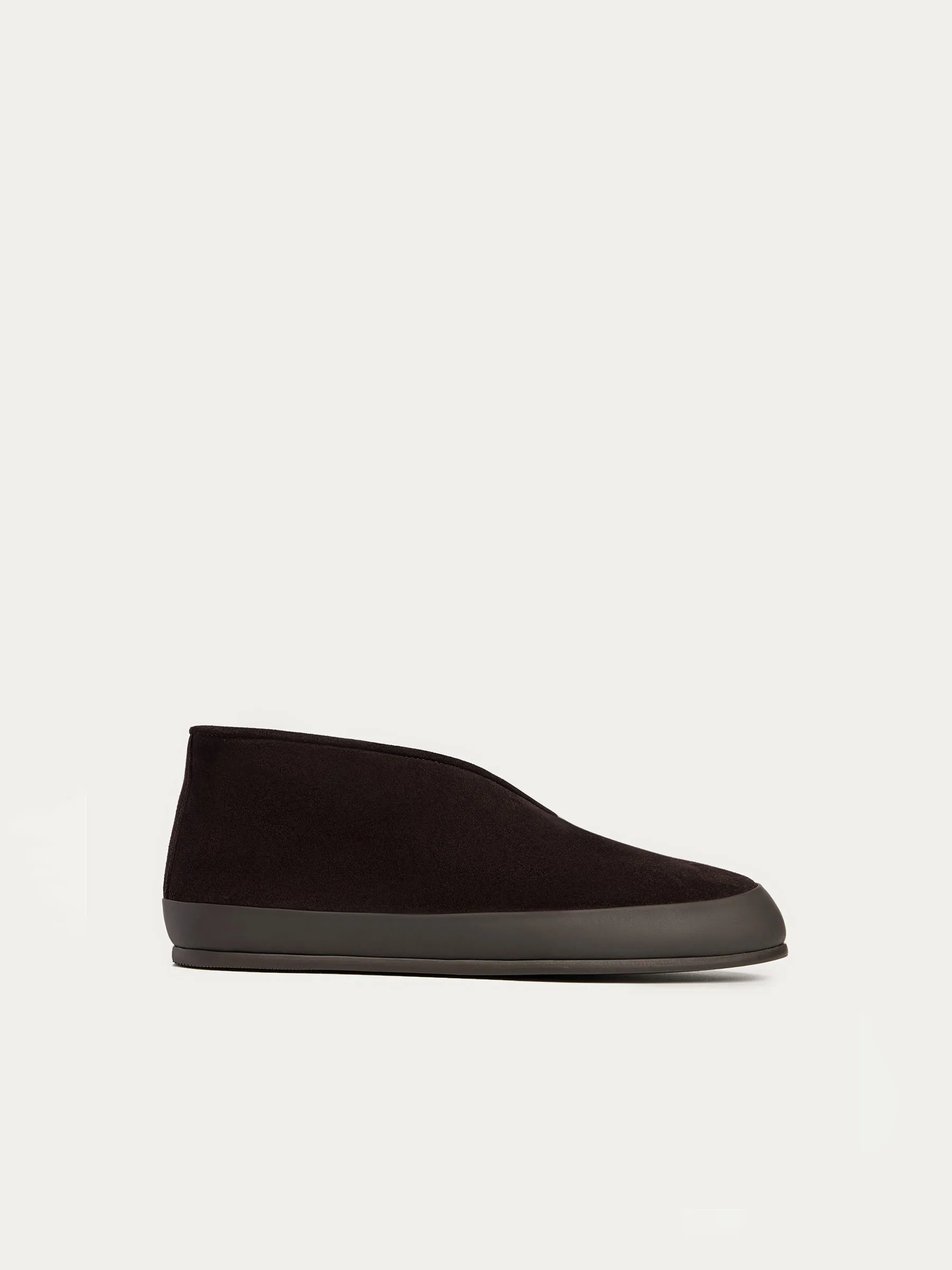 Shearling-lined loafers