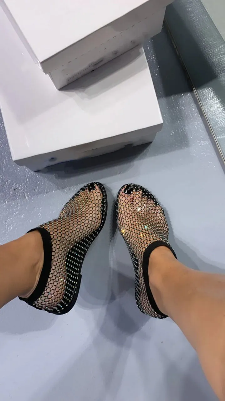 Shiny Stylish Flats-unitmotor™