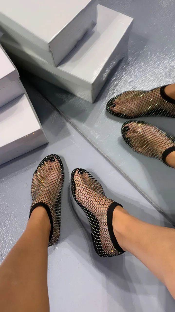 Shiny Stylish Flats-unitmotor™