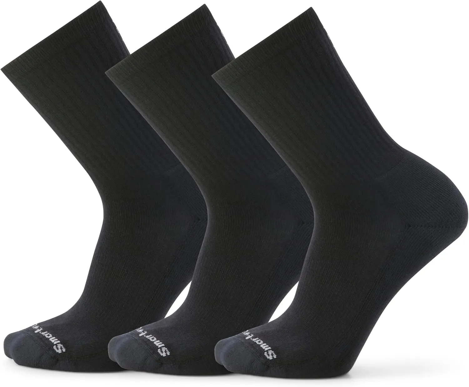 Smartwool Everyday Solid Rib Light Cushion Crew 2 Pack For Men and Women
