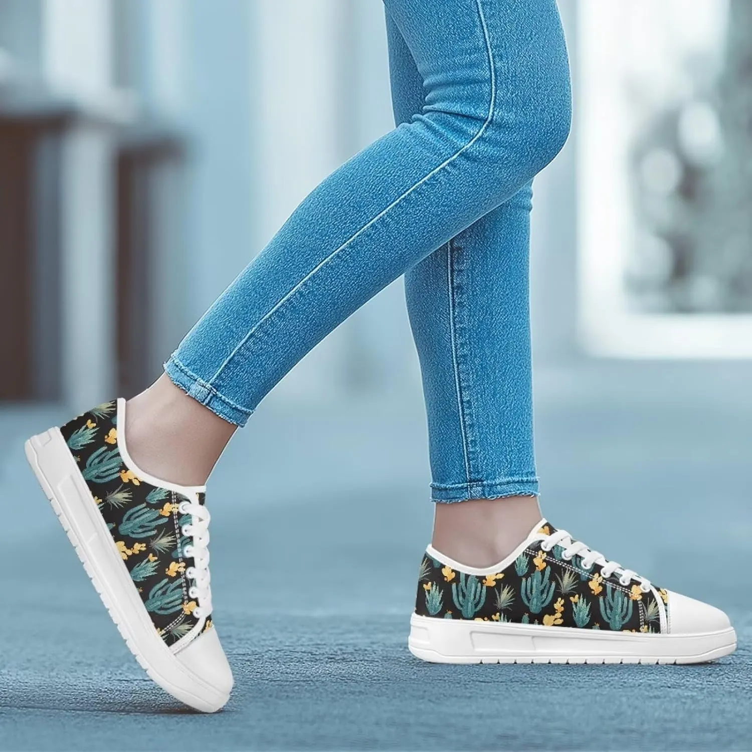 Sneakers for Women Memory Foam Spring Shoes for Women Footwear Slip-On Canvas Shoes Non Slip Fashion 5.5-13.5