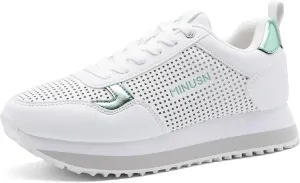 Sneakers for Women Thick Casual Walking Shoes Platform Breathable Tennis Shoes Chunky Sneaker Comfortable Heighten Stylish