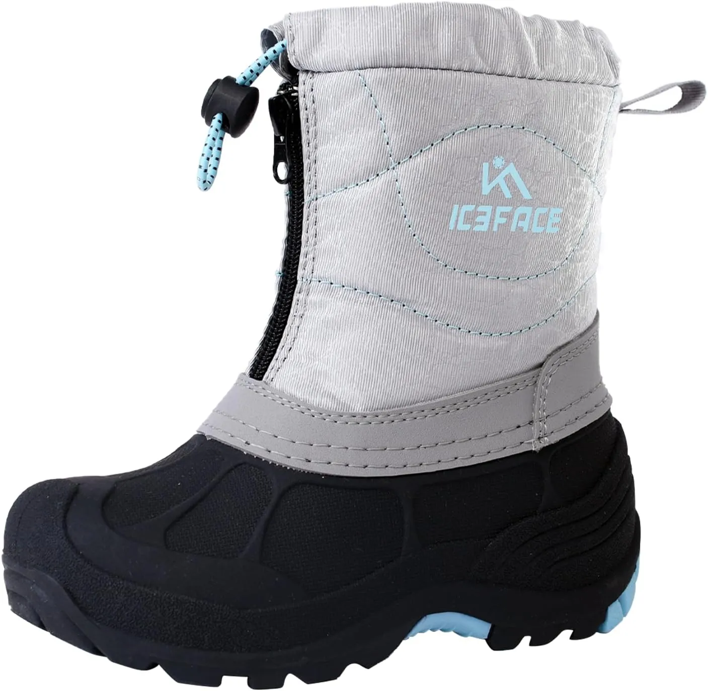 Snow Boots for Kids Waterproof Durable and Slip Resistant Winter Snow Boots for Boys and Girls with Insulated Fleece Lining, Perfect for Snowy Adventures. Ideal Snow Boots toddler to Keep Feet Warm and Dry