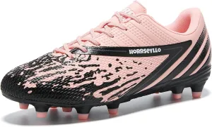 Soccer Cleats for Men and Women Professional Football Training Shoes Outdoor Durable Firm Ground Lightweight Adult Rugby Boots