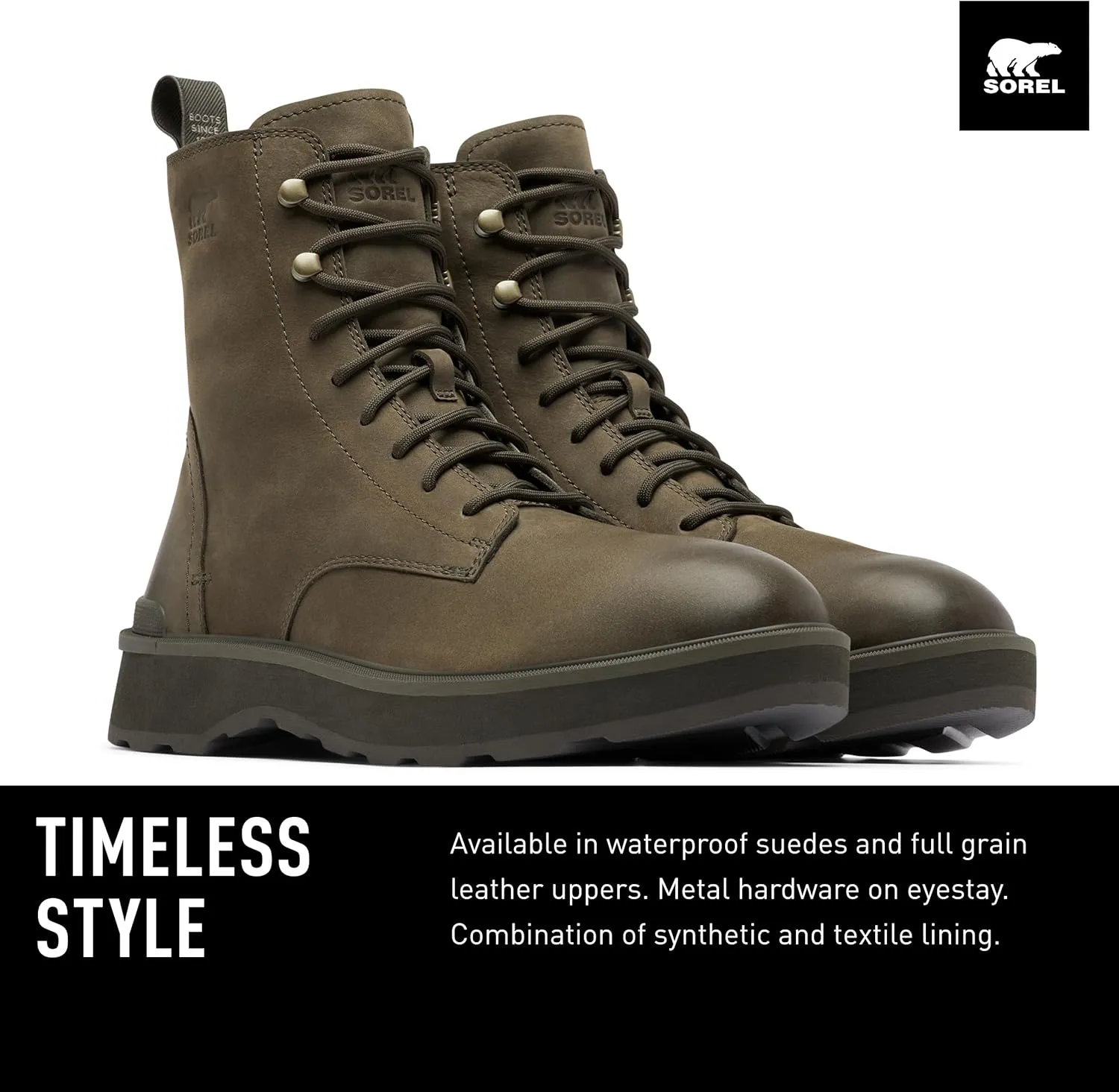 Sorel Men's Hi-Line Lace Boots
