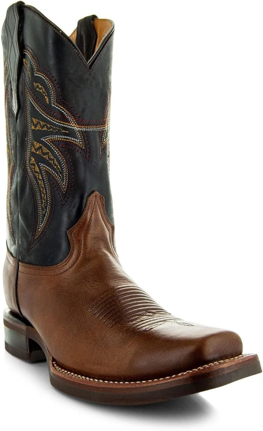 Soto Boots Men's Square Toe Cowboy Boots H4002
